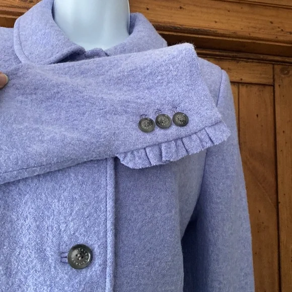 New Talbots Petite Wool lilac Jacket size 10P - Picture 5 of 16